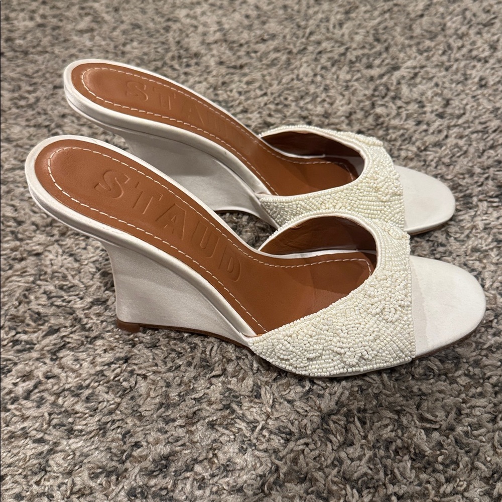 NEW STAUD wedding wedge sandal 7